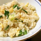 大根の葉でゴマ和えご飯